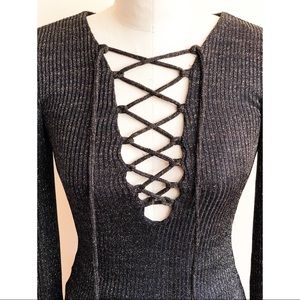 COPY - Drawstring CF Lurex Midi